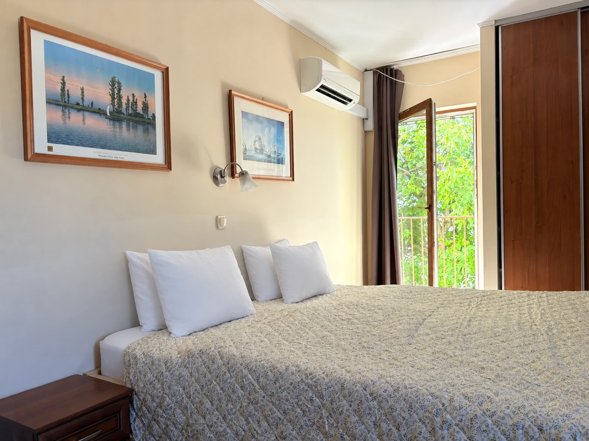 A Carolina Apartman két egyszemélyes ágya
